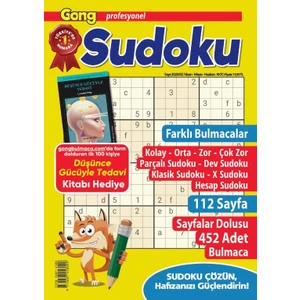 Gong Profesyonel Sudoku Sayı: 2020/02