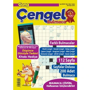 Gong Çengel Bulmaca Sayı : 2020/02