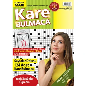 Kare Bulmaca Sayı : 2020 /2