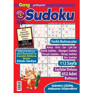 Gong Profesyonel Sudoku 2020/04
