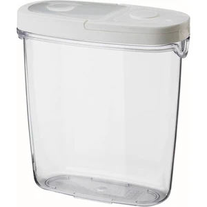 IKEA 365+ Beyaz-Şeffaf Saklama Kabı 1,3 lt