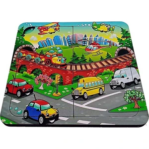 Puzzle Ahşap Yapboz Taşıtlar