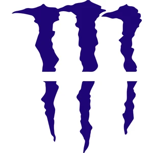 Far Için Monster Pençe - Oto Sticker