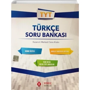 Sonuç Yayınları TYT Türkçe Soru Bankası 2021