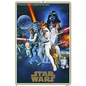 Star Wars 40 Anniversary Maxi Poster