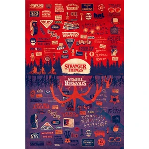 Stranger Things The Upside Down Maxi Poster