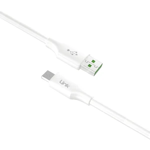 K600 Premium 2.4A Micro USB Şarj Kablosu Beyaz