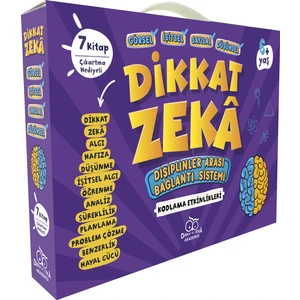 Dikkat  Zeka Ana Sınıfı Seti  6 Yaş (7 Kitap) - Mehmet Türkdoğan