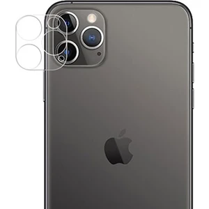 Apple iPhone 12 6.1 Pro Full Tempered Kamera Koruyucu Cam AL-33140 Şeffaf