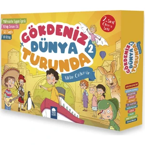 Gökdeniz Dünya Turunda 2 - 2. Sınıf Okuma Seti (10 Kitap) - Vildan Özdemir