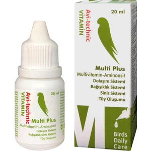 Avi Technic Multi Plus / Kafes Kuşları Için Multivitamin SKT : 03.26 