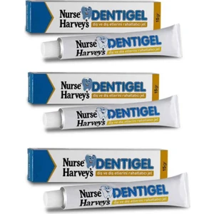 Nurse Harvey's Dentigel Diş Eti Rahatlatıcı Jel 15 ml Üçlü