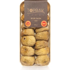 Toprak Doğal Kuru İncir 300 G Aydın İnciri, Doğal Dağ İnciri - İncir Kurusu - Doğal İncir Kurusu