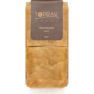 Toprak Doğal Üzüm Pestili 280 G Artvin - Katkısız, Koruyucusuz, Glikozsuz  % 100 Doğal Üzüm Pestili
