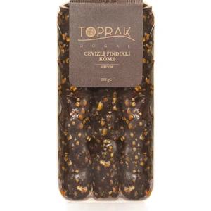 Toprak Doğal Cevizli Fındıklı Köme 280 G Artvin - Doğal Pikola Cevizli Fındıklı Sucuk - Cevizli Köme