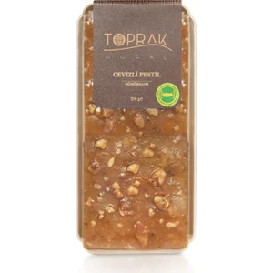 Toprak Doğal Cevizli Pestil 250 G Gümüşhane Dut Pestili (Cevizli) - Cevizli Dut Pestili