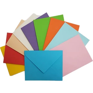 Jokey Kırtasiye 10 Renkli Zarf 7 x 9 cm - 10 adet