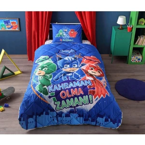 Pj Masks Lisanslı Tek Kişilik Yastık  Yorgan Seti