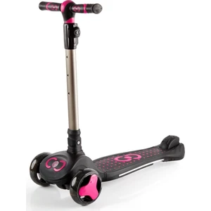 Cool Wheels Nova 6 + Led Işıklı Yüksekliği Ayarlanabilir 3 Tekerlekli Katlanabilir Scooter FR59199 Pembe