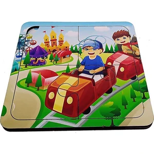 Puzzle Ahşap Yapboz Lunapark