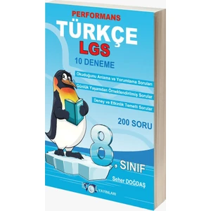 İdol Yayınları 8.Sınıf Türkçe Performans 10'Lu Deneme