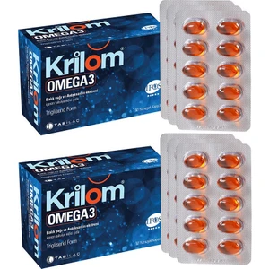 Tab İlaç Krilom Omega 3 - 50 Yumuşak Kapsül - 2 Adet