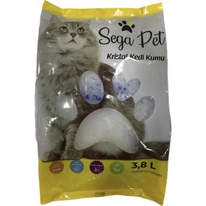 Sega Pet Kristal Silica Kedi Kumu 3,8 L