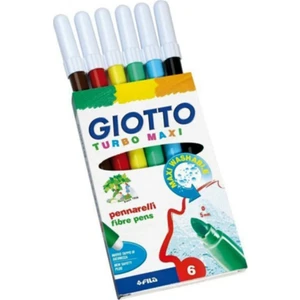 Keçeli Kalem Turbo Maxi 5 mm 6'lı