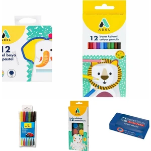 Boya Seti + Faber-Castell Sınav Silgisi