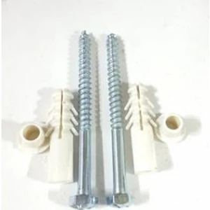 T-May Klozet Montaj Vidası + Dübel Sabitleme