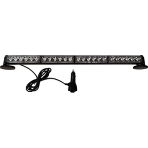 4'lü Tepe Çakar Lamba Mıknatıslı 12-24v Sarı-Sarı 59cm / LAPA117