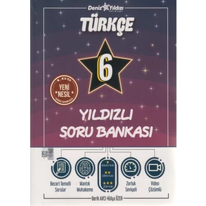 Deniz Yıldızı Yayınları 6. Sınıf Türkçe Yıldızlı Soru Bankası