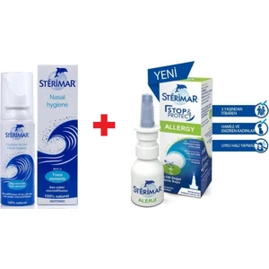 Deniz Suyu Burun Spreyi 100ML +  Sterimar Stop Protect Alerji 20 ml Avantaj Paketi