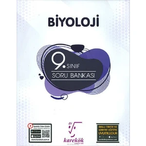 Karekök Yayıncılık 9. Sınıf Biyoloji Soru Bankası