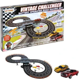 Sunman Hot Racing Vintage Challenger Işıklı Yarış Seti