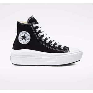 CONVERSE Chuck Taylor All Star Move Platform 568497C Unisex SİYAH/FİLDİŞİ/BEYAZ Günlük Sneaker Ayakkabı
