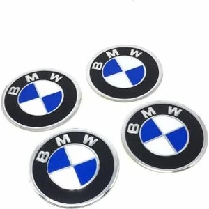 Özdemir Aksesuar Bmw Alüminyum Yapıştırma Jant Göbeği 4'lü 60MM