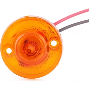 Mini Round Yuvarlak LED Lamba Tek LED Su Geçirmez 12/24 Volt