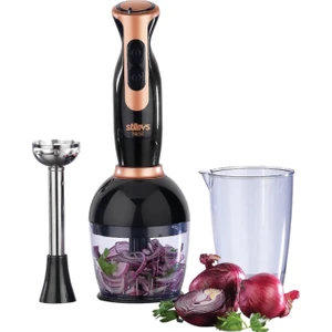 Mago Pro El Blender Seti - Siyah&Bakır