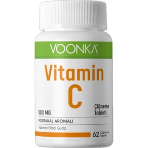 Vitamin-C Portakal Aromalı Takviye Edici Gıda 62 Tablet