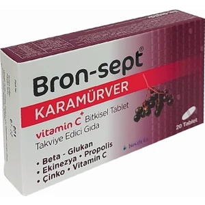 Karamürver + Beta Glukan + Vitamin C 20 Tablet
