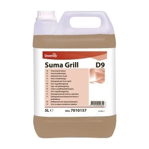Suma Grill D9 Ağır Yağ Çözücü Fırın Temizleme 5 Litre