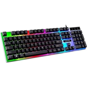 C-59+ Rgb LED Gaming Işıklı Oyuncu Klavye Gaming Oyun