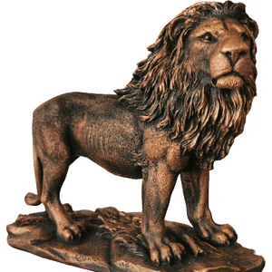 Aslan Heykel Biblo Bakır