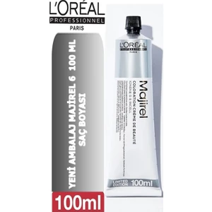 L'oréal Professionnel Majirel 6 Koyu Kumral  Saç Boyası Yeni 100ML