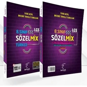 Karekök Yayıncılık 8. Sınıf Sözelmix Soru Bankası