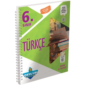 Muba Yayınları Murat Yayınları 6. Sınıf Türkçe Okulum Akıllı Defter