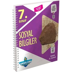 Muba Yayınları Murat Yayınları 7. Sınıf Sosyal Bilgiler Okulum Akıllı Defter