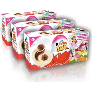 3'lü Kinder Joy 3’lü (Kızlara Özel Ya Da Erkekler Özel Seçeneğiyle)