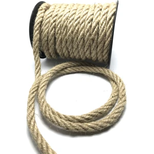 Çiçek Tuhafiye Halat Ip Jüt Kordon 8mm 10 Metre
